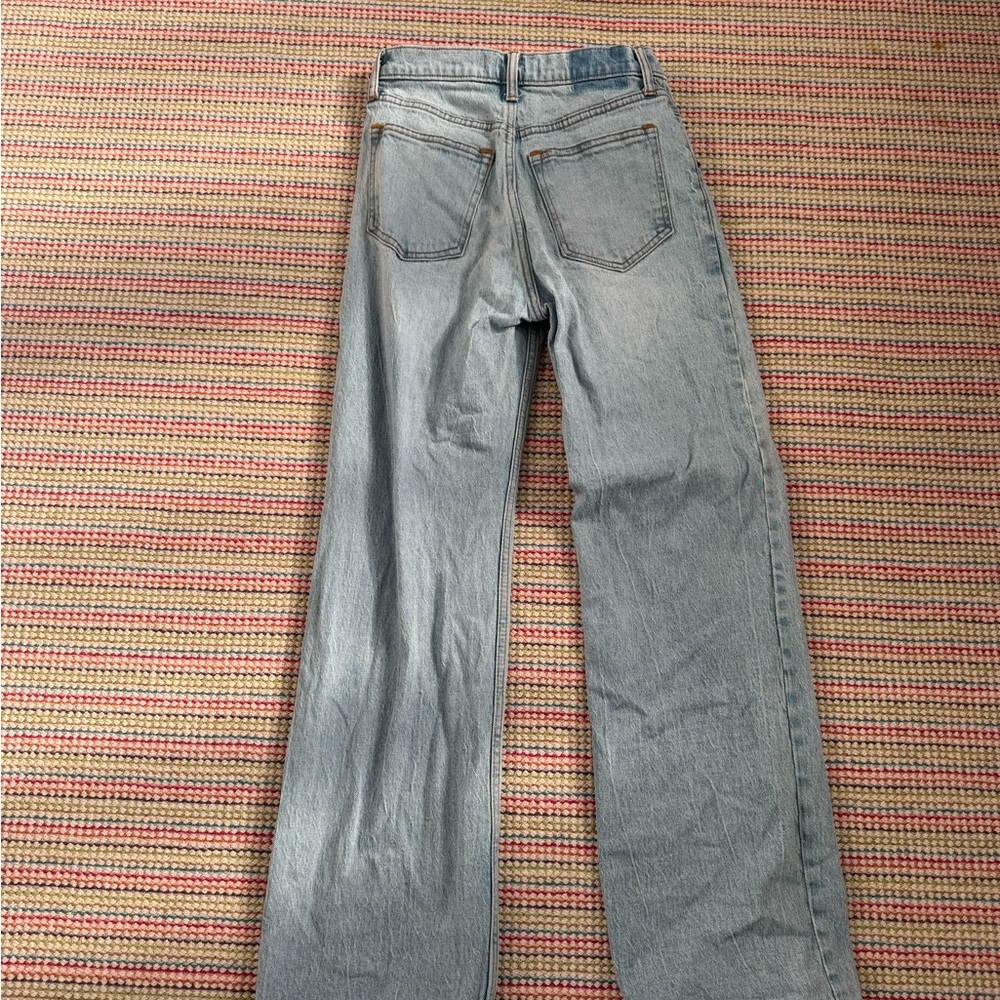 Abercrombie & Fitch Light Blue Flare Jeans - Picture 3 of 3